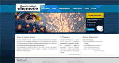 Desktop Screenshot of chemeco.pl